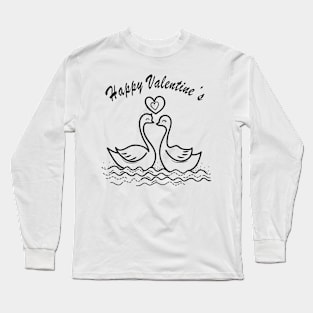 valentine's day t-shirt Long Sleeve T-Shirt